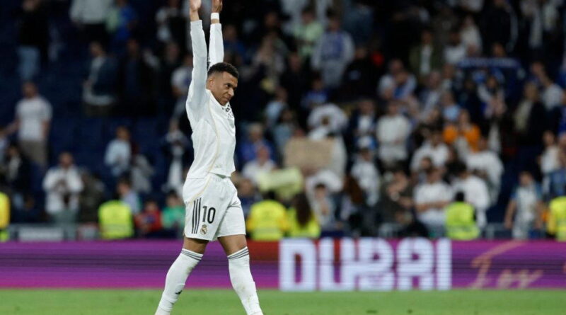 Mbappe whistled as Real Madrid beat Oviedo