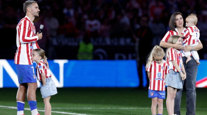Greizmann apologises to Atleti fans for departure to Barcelona in farewell speech