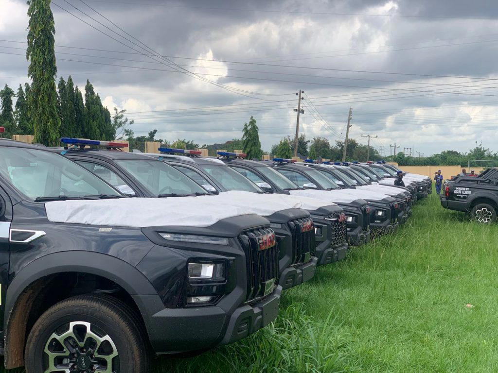 ALGON donates 30 operational vehicles to enhance security in Osun