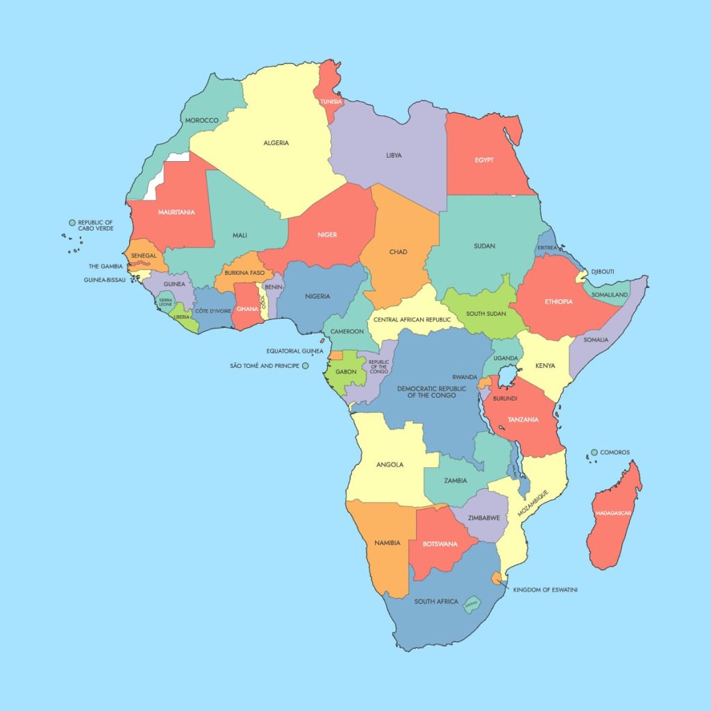 Africa map