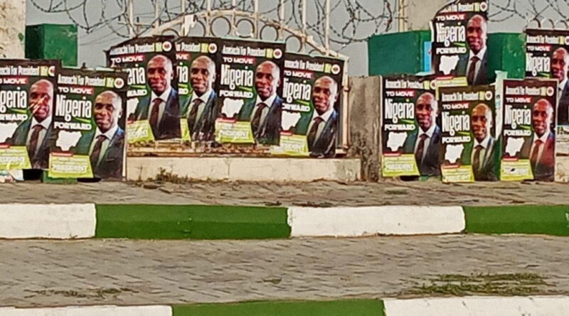 Amaechi’s presidential campaign posters flood Bauchi