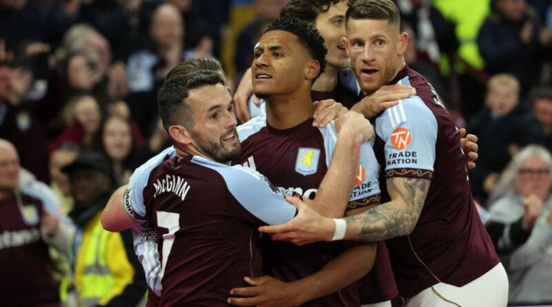 EPL: Aston Villa humble Liverpool to secure Champions League qualification
