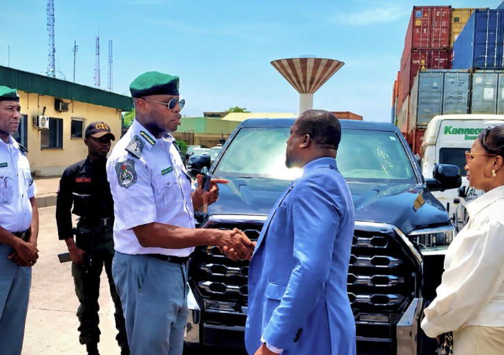 Customs hands over stolen Rolls-Royce, Lamborghini, others smuggled from Canada