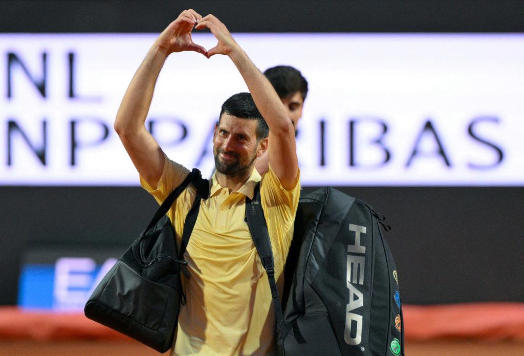 Ailing Djokovic falls to early Italian Open exit ahead of Roland Garros