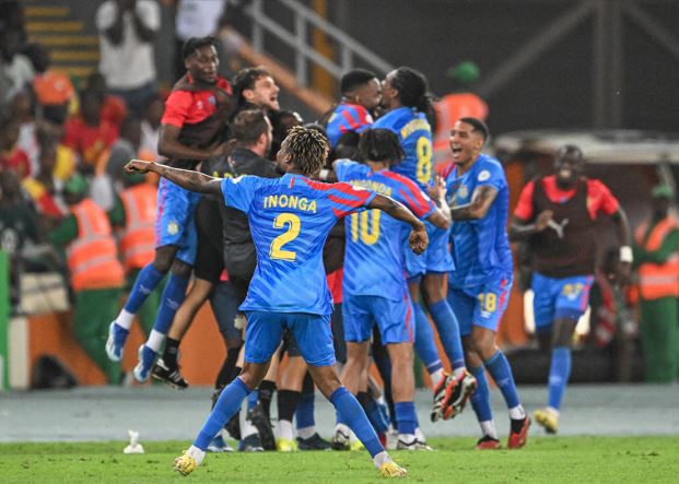 Former West Ham United defender Arthur Masuaku scored a vital goal as the Democratic Republic of Congo defeated Guinea 3-1 on Friday to reach the Africa Cup of Nations semi-finals.