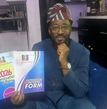 Desmond Elliot obtains Nomination Form, seeks return to Lagos Assembly