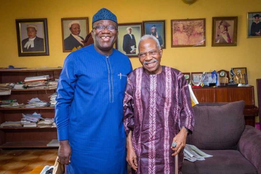 Tribute to Chief Reuben Famuyide Fasoranti on his centenary celebration