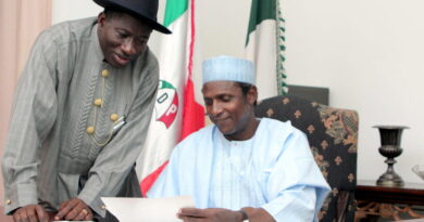 ‘He led and served’ – Jonathan pays homage to late President Yar’Adua
