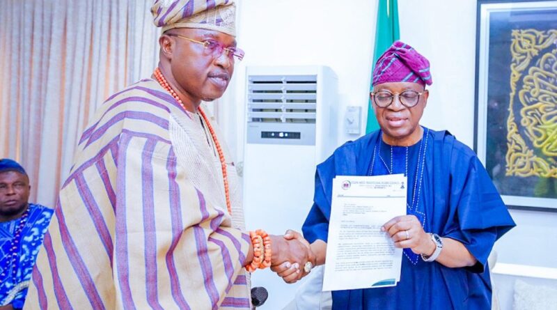 Osun Traditional Rulers commend Tinubu, Oyetola over road upgrade