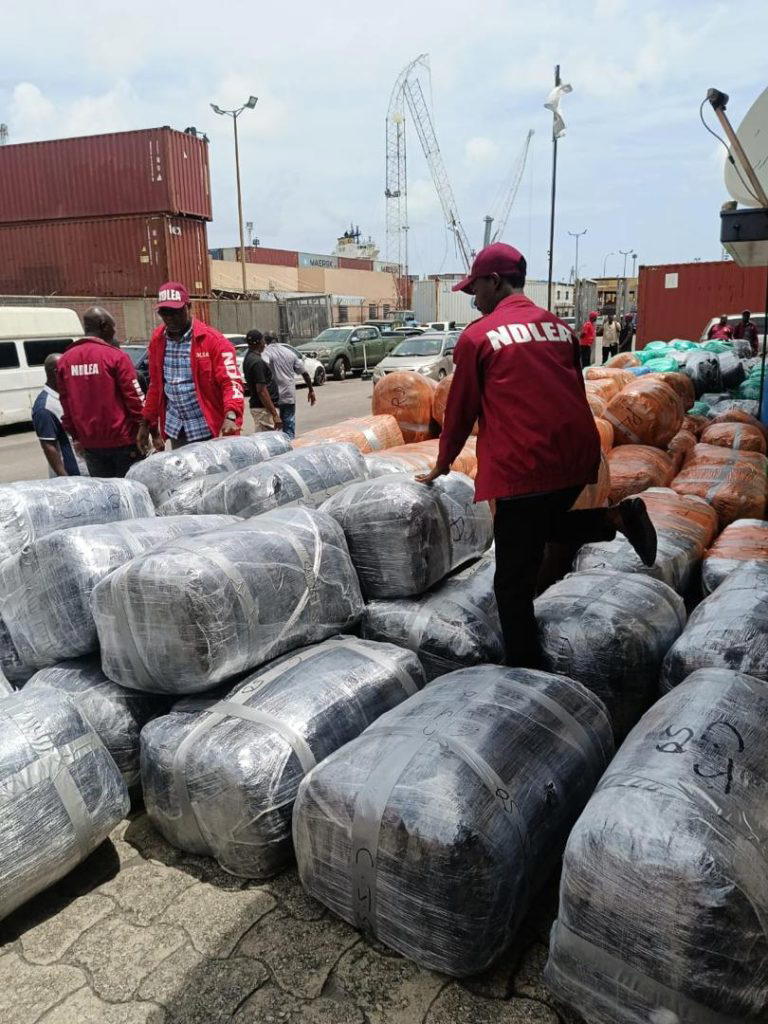 NDLEA seizes N10.4bn worth of Canadian Loud at Lagos Port