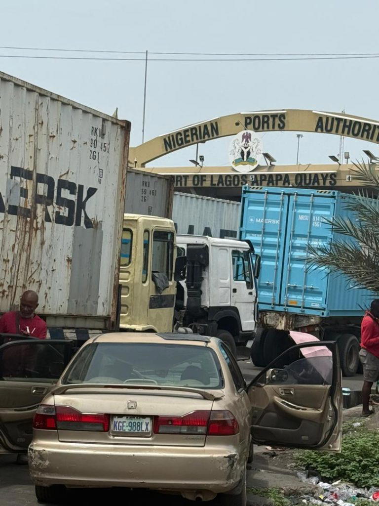 Despite NPA warning, trucks litter Apapa roads as congestion persists