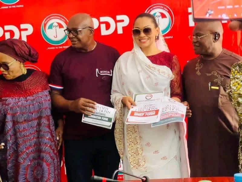 Natasha submits PDP senatorial forms, declares for 2027 race