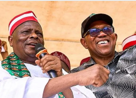 Photos: Obi, Kwankwaso meet Dickson amid defection reports