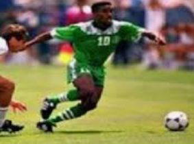 Okocha holds World Cup dribbles record - FIFA