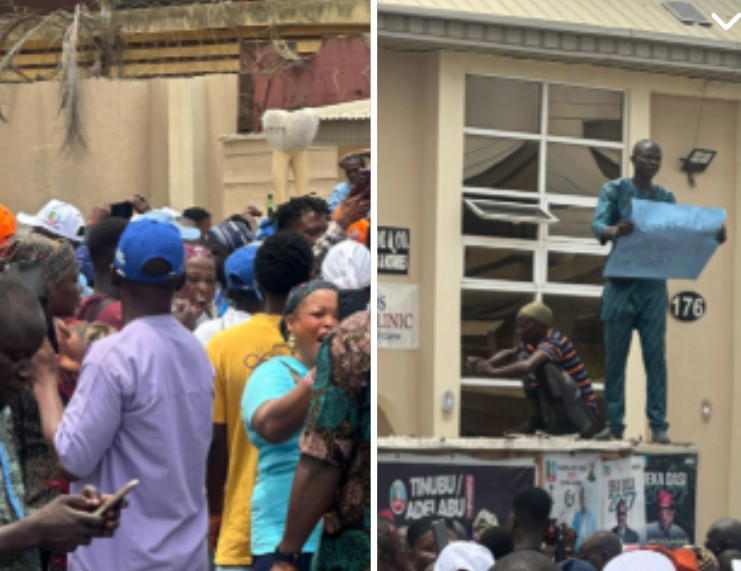 Video: APC crisis deepens in Oyo as members protest alleged imposition of candidate