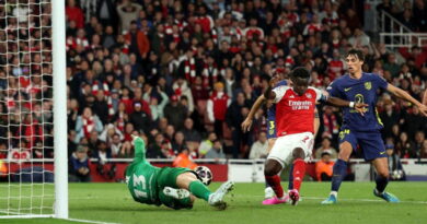 Saka strikes Arsenal into Champions League final