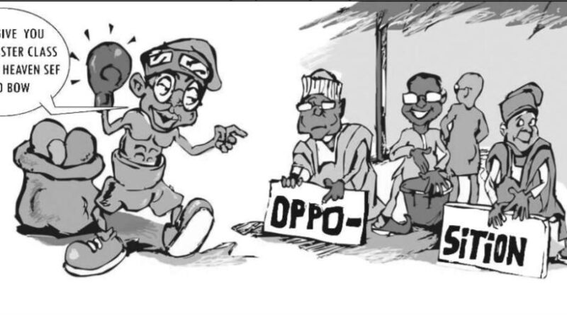 Cartoon: ‘Oya, come and collect renewed punch’