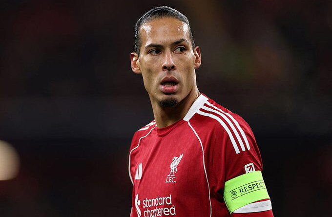 Liverpool’s troubled season ‘unacceptable’ – Van Dijk