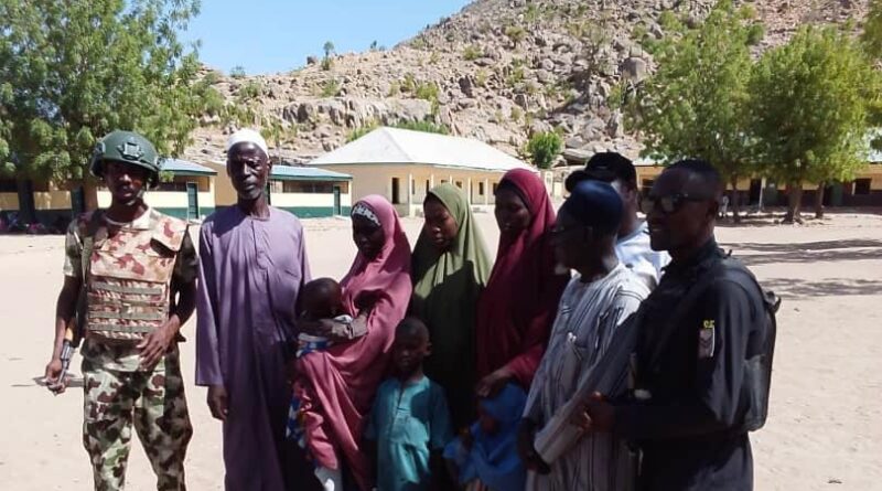 Troops rescue six abducted women, children in Borno