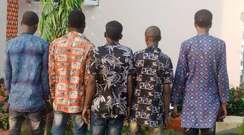 Amotekun arrests five suspected kidnappers in Ogun forest