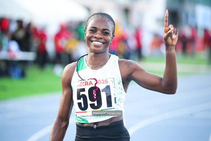 Amusan wins Nigeria’s first gold at Senior Athletic Championships