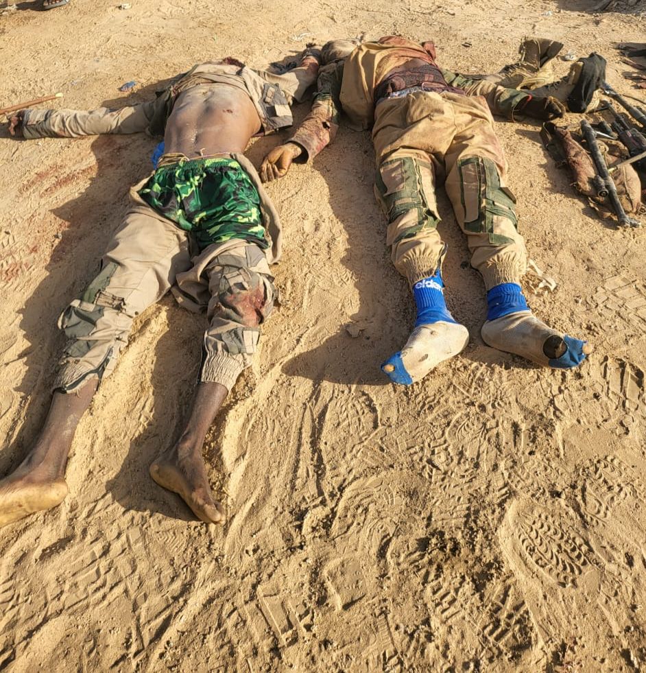 Again, scores of Boko Haram/ISWAP terrorists killed in foiled attack