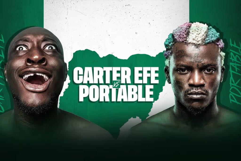 How to watch, live stream Portable vs Carter Efe tonight