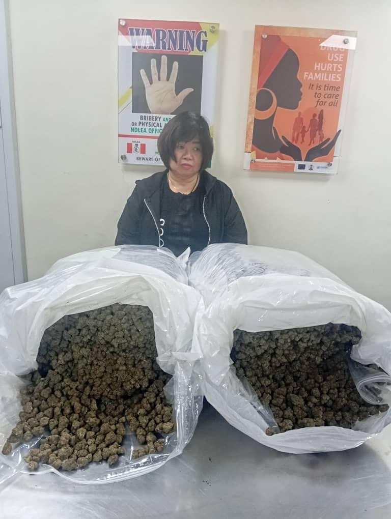 63-yr-old Chinese grandma arrested as NDLEA busts drug trafficking network