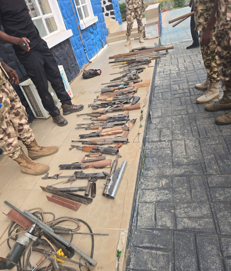 Troops bust illegal arms factories in Plateau, arrest five suspects