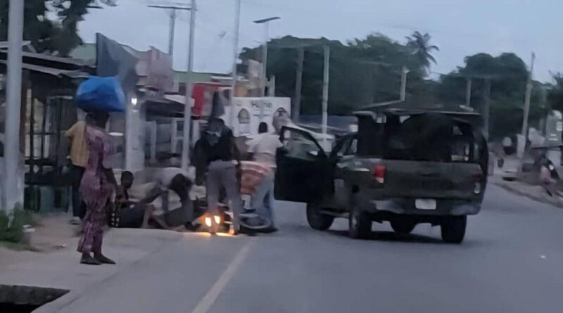 Motorcycle rider injured after alleged Customs chase in Lagos