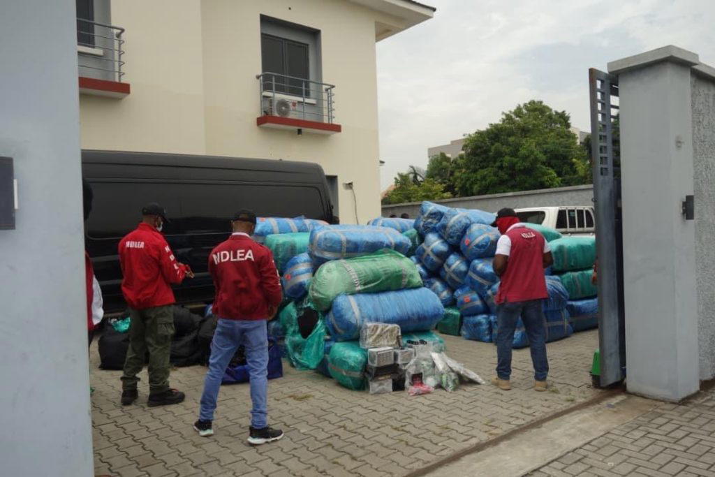 NDLEA uncovers Lekki mansion used as drug stash house