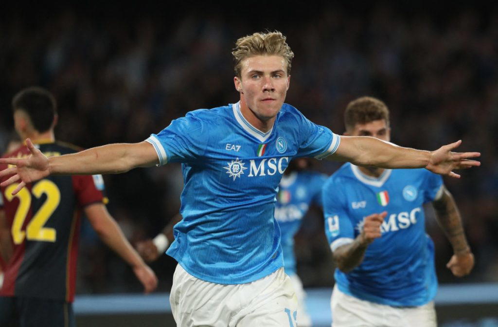 Hojlund makes permanent move to Napoli from Man Utd