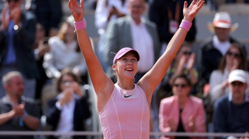 19-year-old Andreeva wins first Grand Slam title at French Open