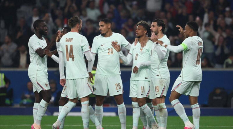 Olise smashes hat-trick as France beat N. Ireland in pre-World Cup game