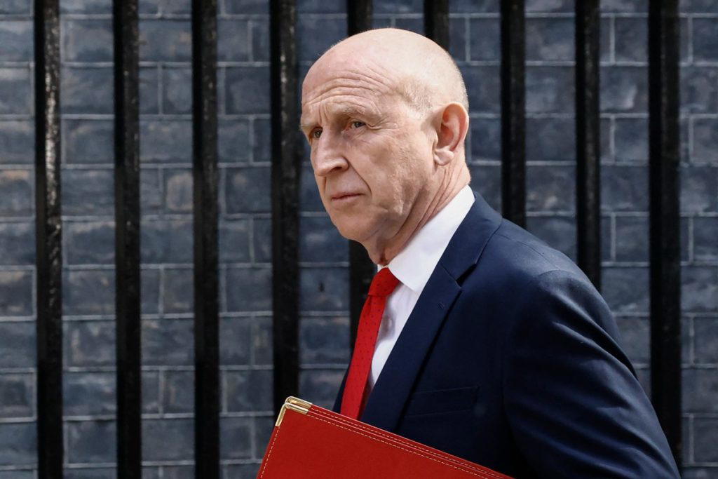 UK defence minister resigns with stinging rebuke of PM Starmer