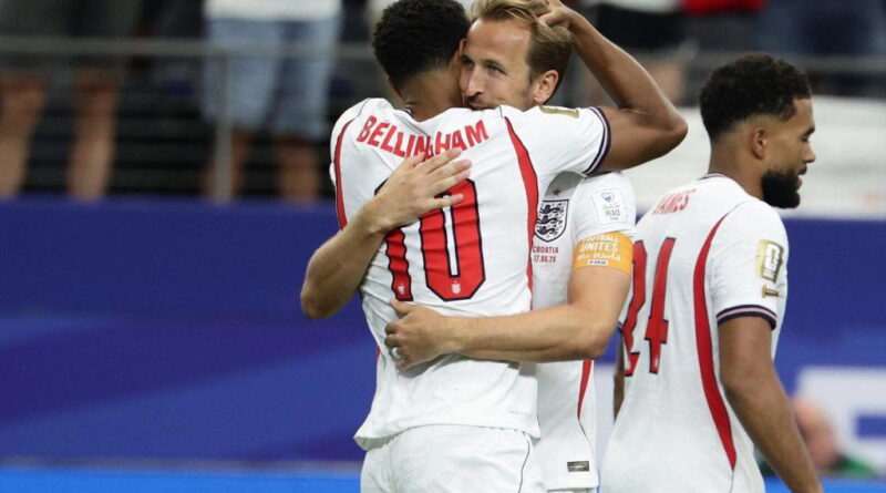 Kane hits brace as England defeat Croatia in six-goal thriller