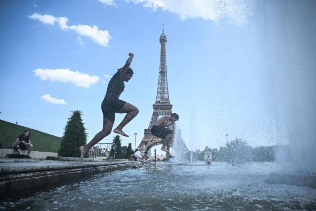 Two children die in France as heatwave blasts Europe