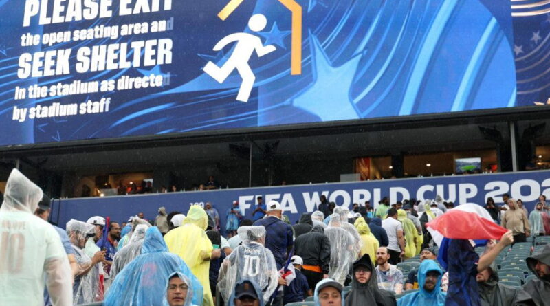 France-Iraq World Cup game suspended due to severe weather alert