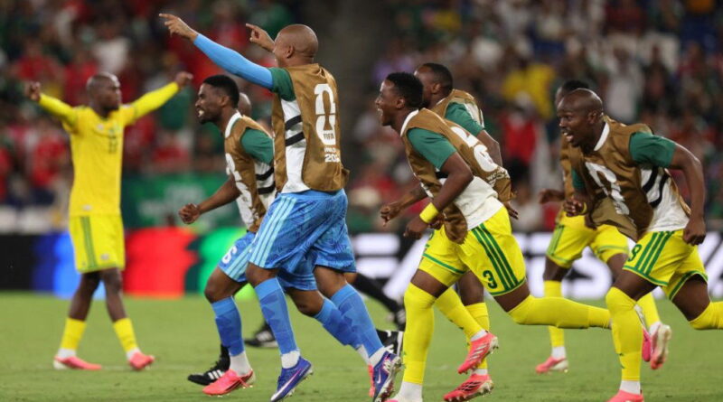 South Africa stun South Korea to make World Cup history