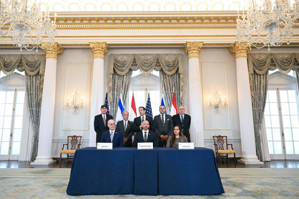 Lebanon, Israel and US sign trilateral framework pact