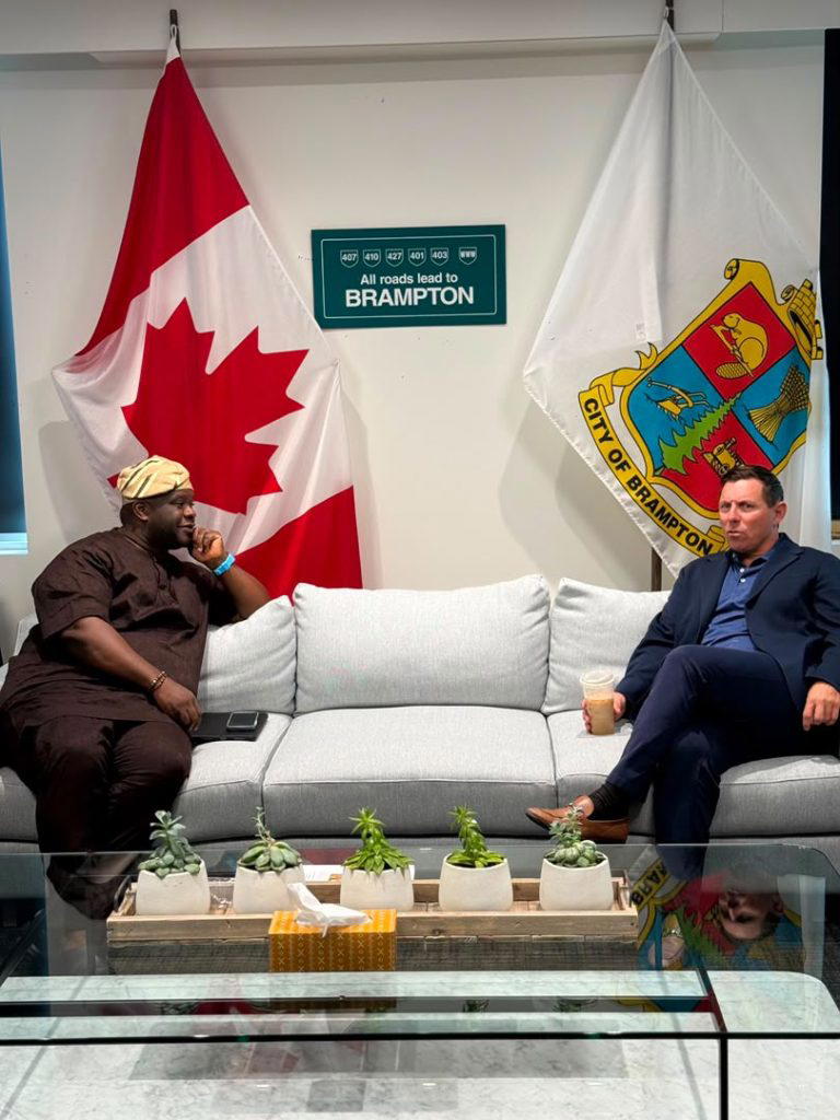 Onigbongbo LCDA, Brampton forge ties on innovation, youth devt