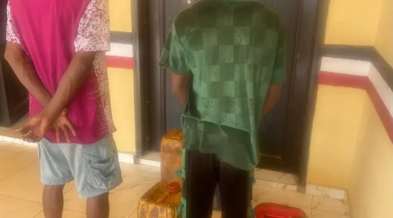 NSCDC arrests 2 for allegedly buying diesel stolen from telecom facilities