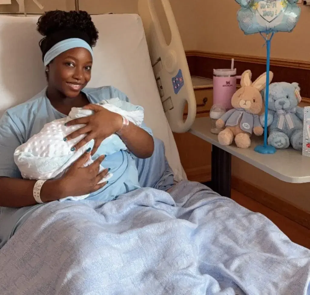 Actress Ini Dima-Okojie welcomes baby boy