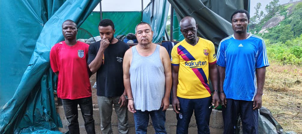 NDLEA busts meth laboratory in Oyo forest, arrests Mexican, 4 others
