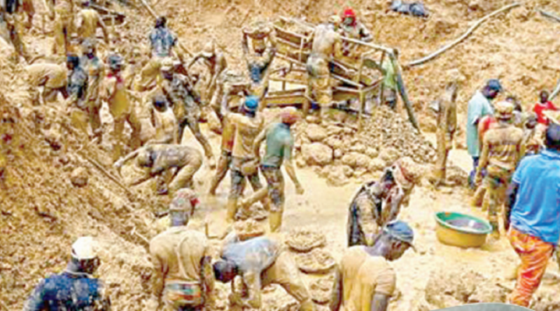 mining site collapse