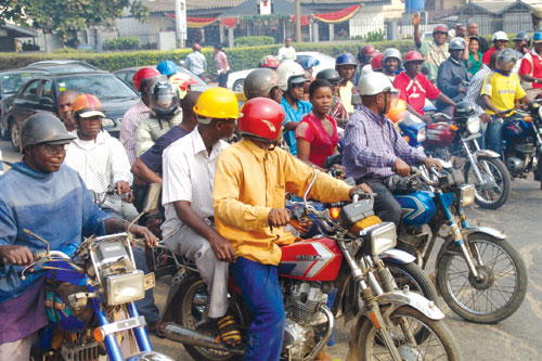 Protesting Osun Police constables