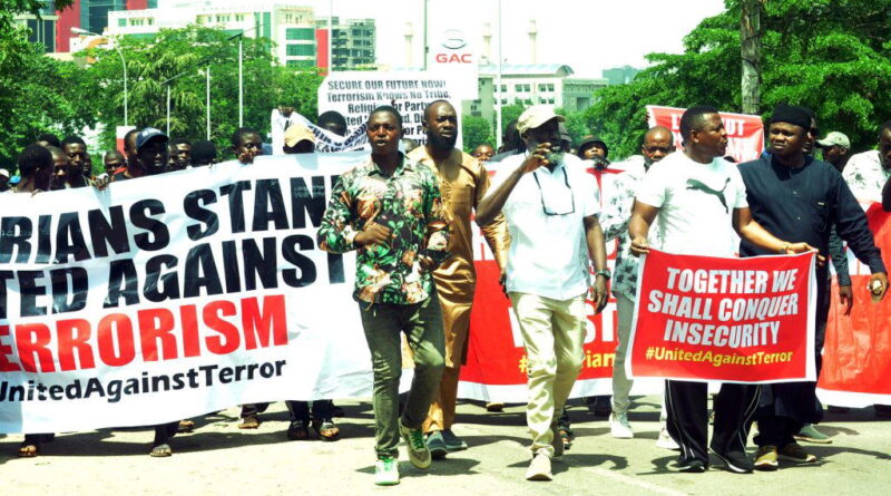 “APC Must Go”:  VDM leads Abuja protest over insecurity, kidnappings