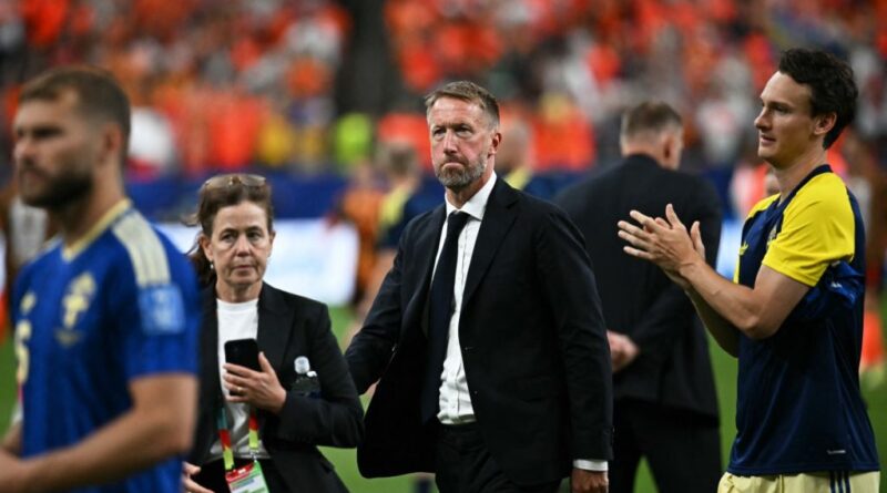 Potter says ‘harsh’ World Cup hammering will make Sweden better