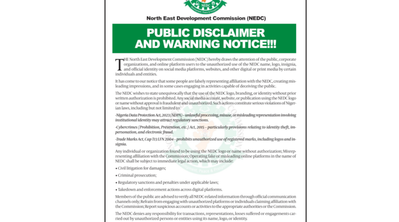 Public Disclaimer And Warning Notice!!!