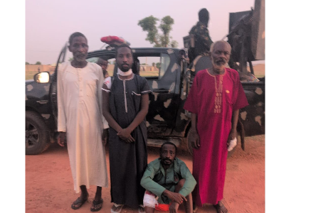 Troops rescue four kidnap victims in Katsina